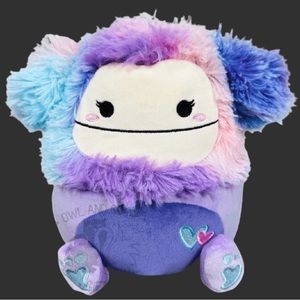 Eden valentines Bigfoot squishmallow NWT 4”